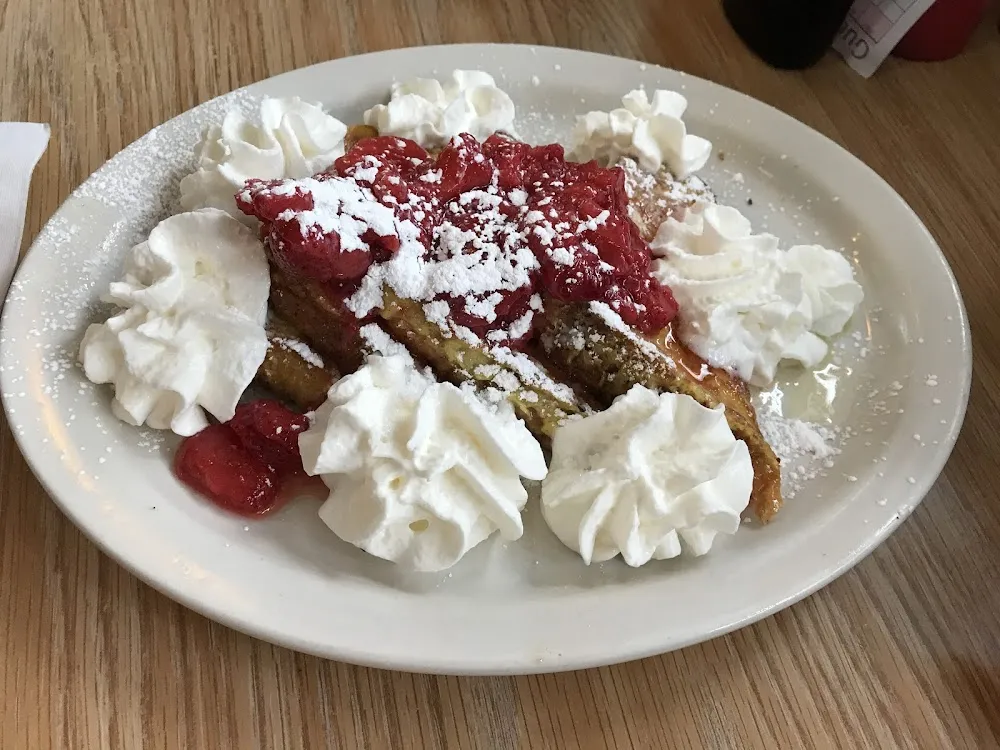 Strawberries and Cream French Toast