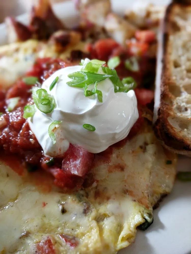 The Haravest B L T Omelette